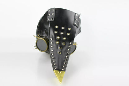 Steampunk Plague Doctor Beak Mask Halloween Masquerade Party Prop