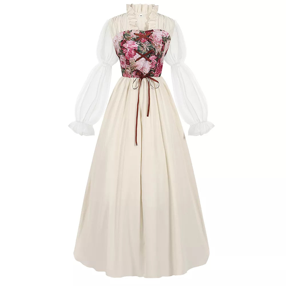 Women's Renaissance Dress Medieval Victorian Era Gown