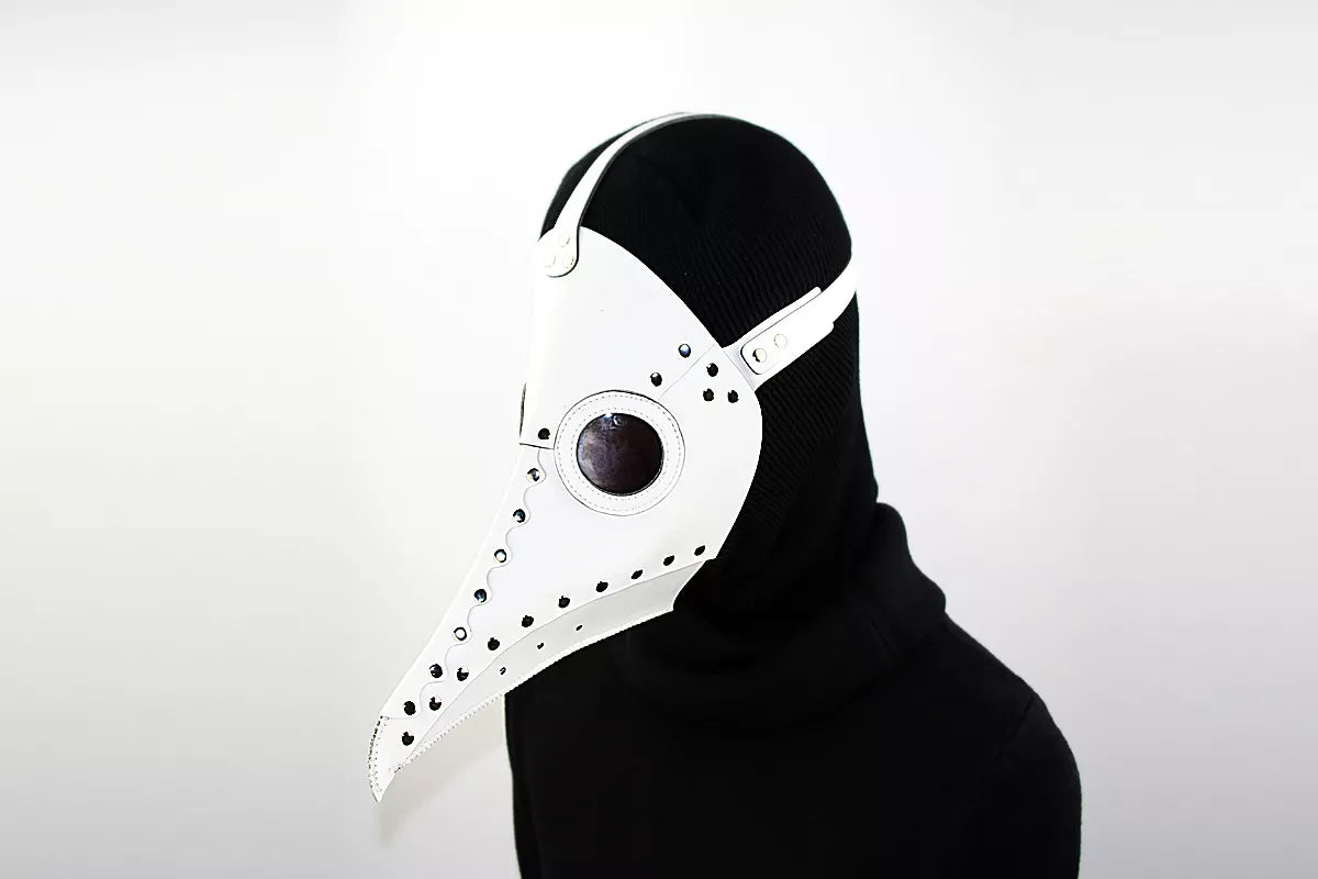 Steampunk Halloween Plague Doctor Beak Mask Headgear Party Prop