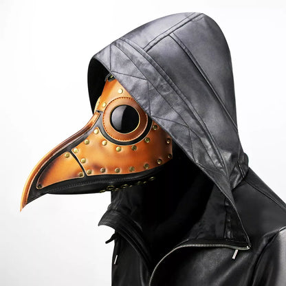 Steampunk Plague Doctor Beak Mask Halloween Prop