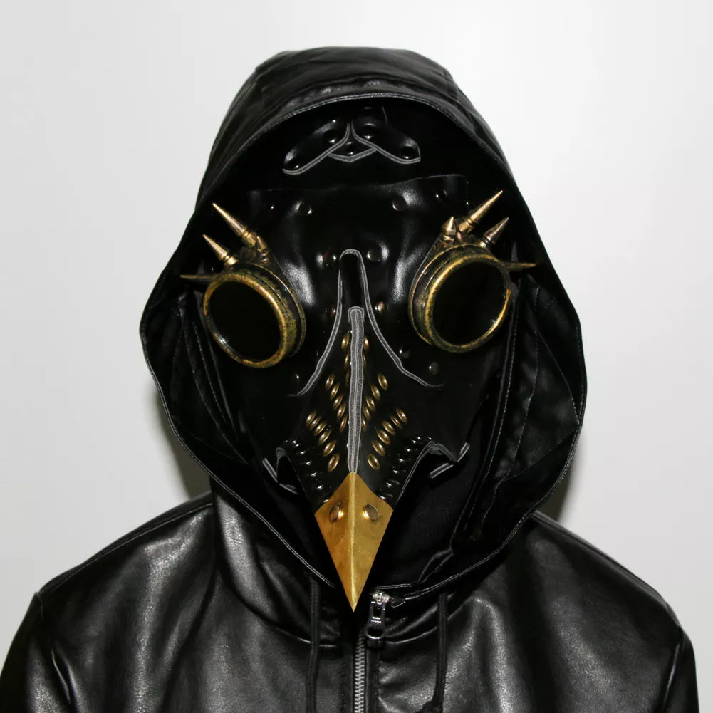 Steampunk Plague Doctor Beak Mask Halloween Masquerade Party Prop