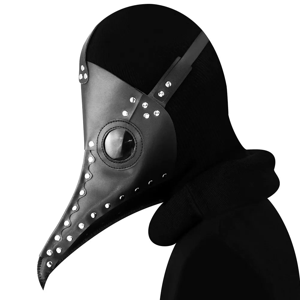 Steampunk Halloween Plague Doctor Beak Mask Headgear Party Prop