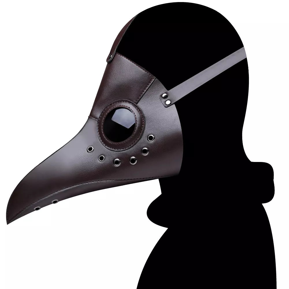 Steampunk Plague Doctor Beak Mask Masquerade Party Headgear